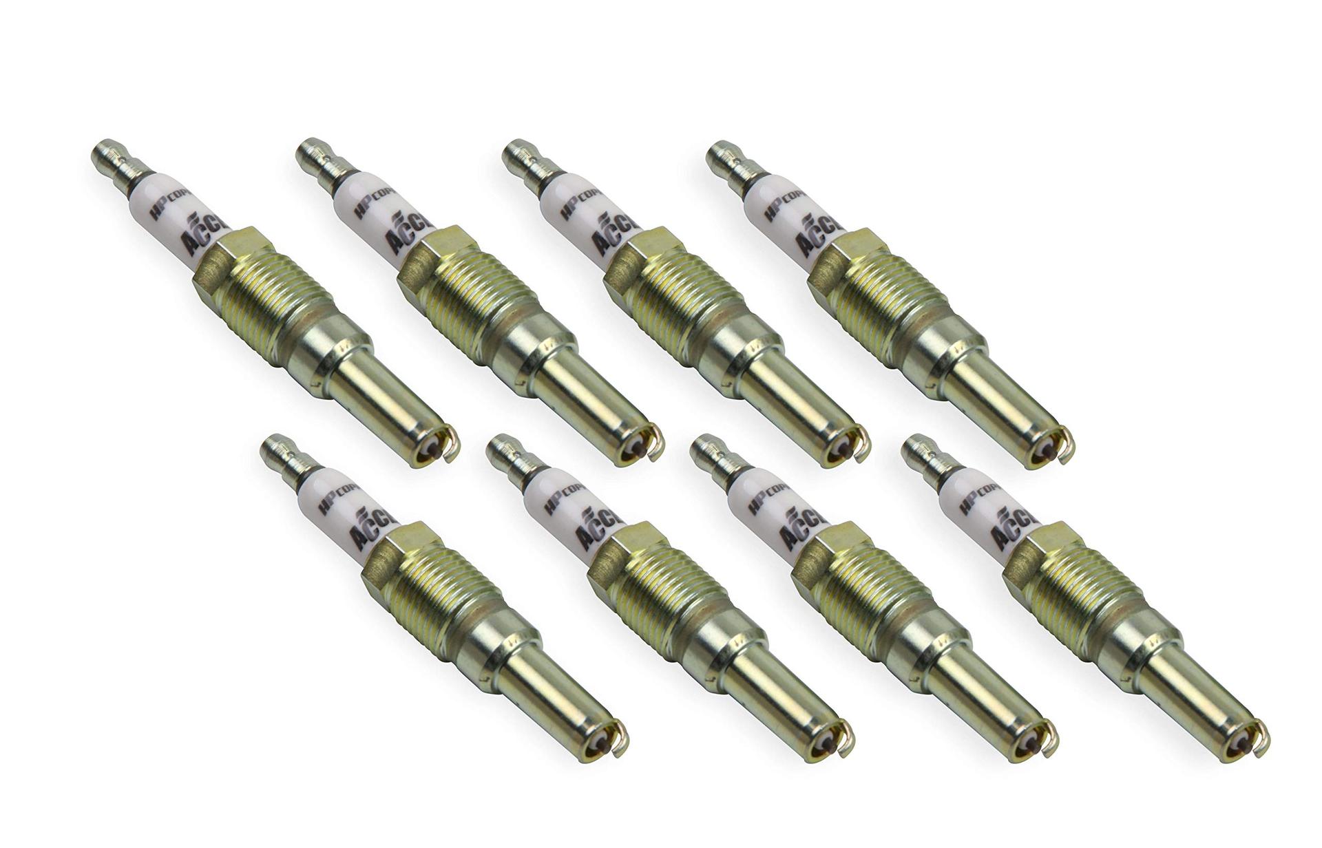 ACCEL 8160 Spark Plug; HP; Without Resistor; Copper; Standard; Set of 8 - High quality product image showing ACCEL 8160 Spark Plug; HP; Without Resistor; Copper; Standard; Set of 8 details and features
