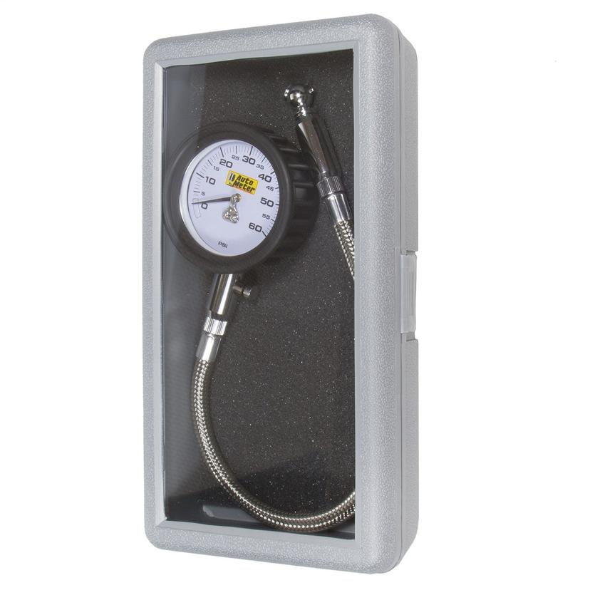 AUTO METER 2160 Tire Pressure Gauge,White