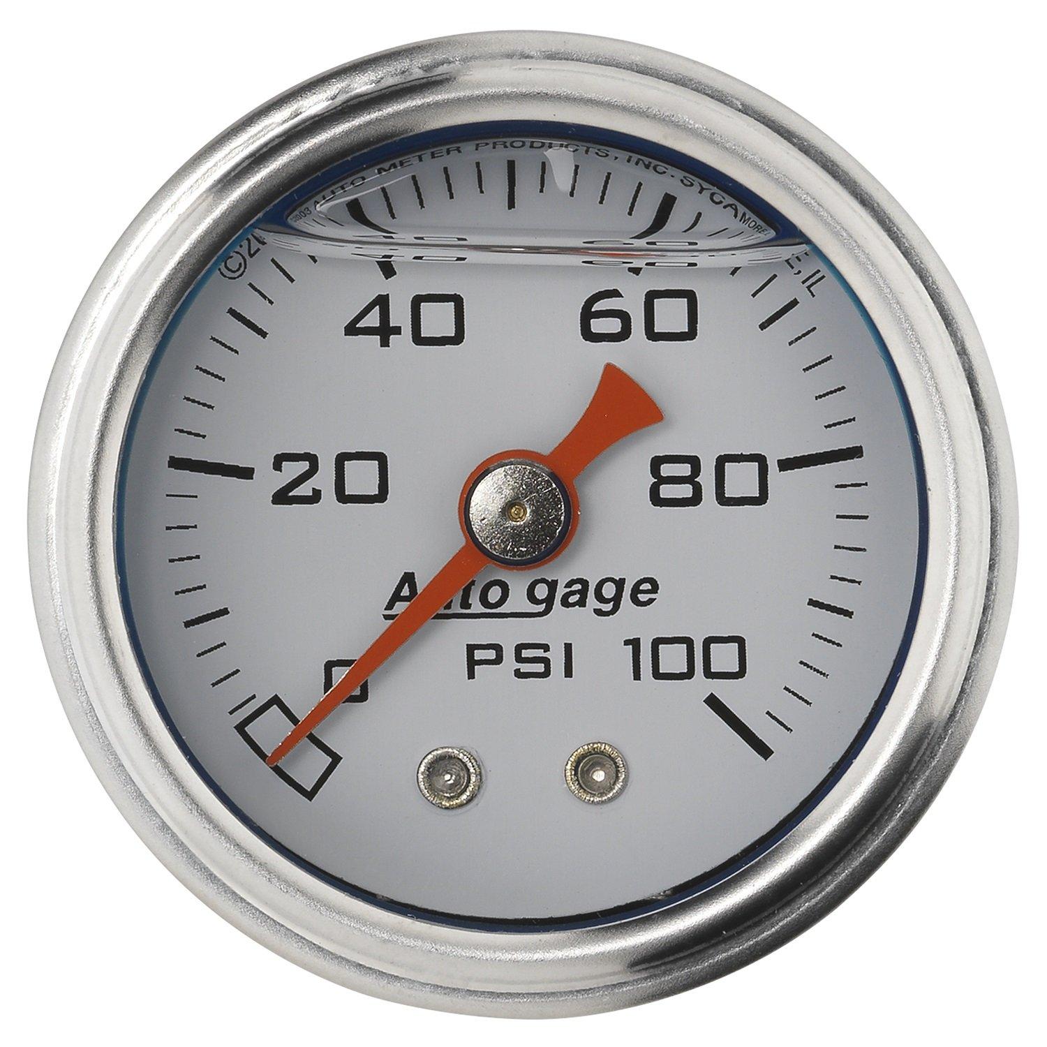 AUTO METER 2177 Autogage Fuel Pressure Gauge - High quality product image showing AUTO METER 2177 Autogage Fuel Pressure Gauge details and features