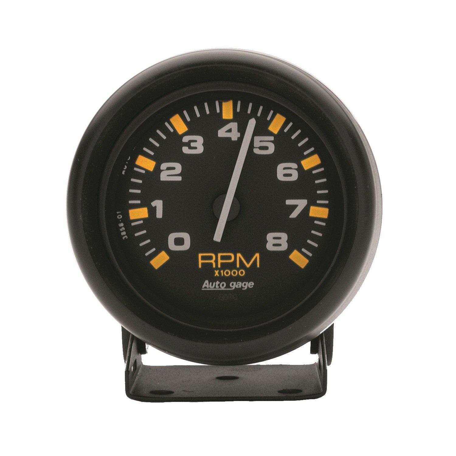 AUTO METER 2305 Autogage Mini Tachometer,2.750 in. - High quality product image showing AUTO METER 2305 Autogage Mini Tachometer,2.750 in. details and features