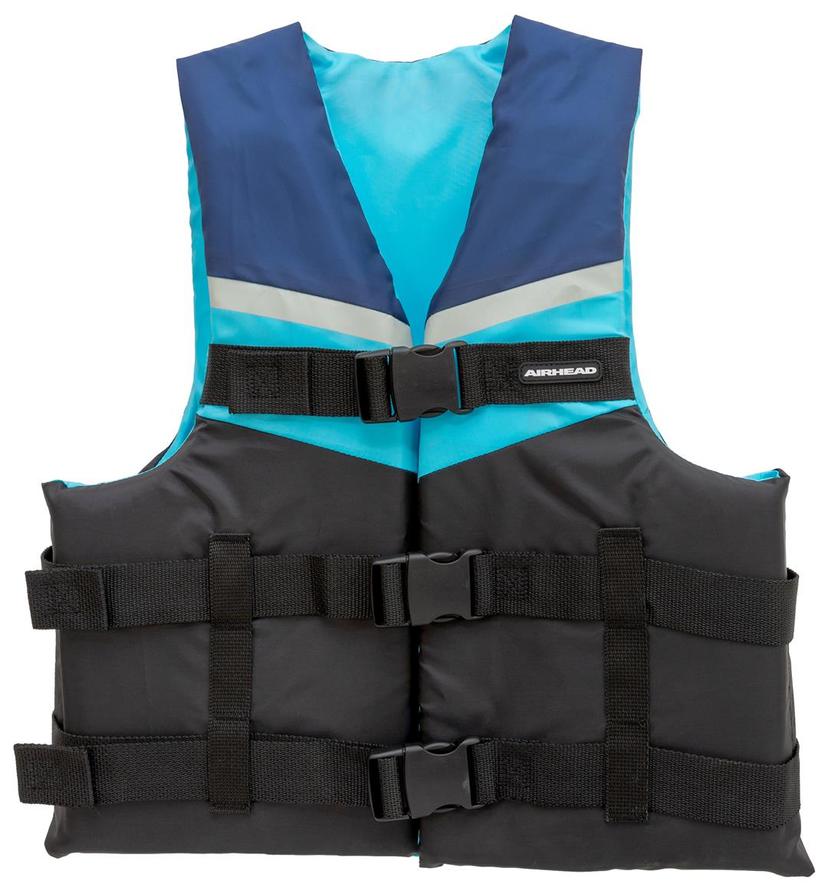 AIRHEAD 3005306ABL Vibe Life Vest, Closed Sided PFD, 2XL/3XL