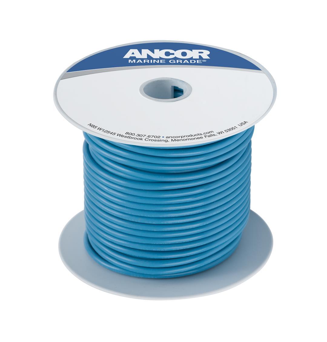 ANCOR 103910 #14 Light Blue Wire 100ft. Spool - The Twister Group Tools product