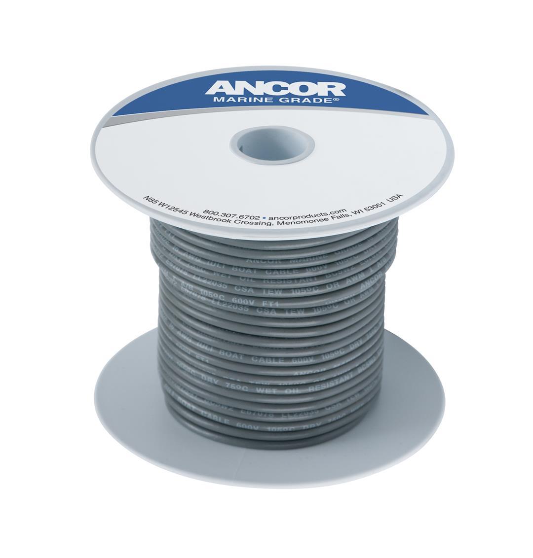 ANCOR 104410 GREY 14 AWG TINNED COPPER WIRE - 100 - The Twister Group Tools product