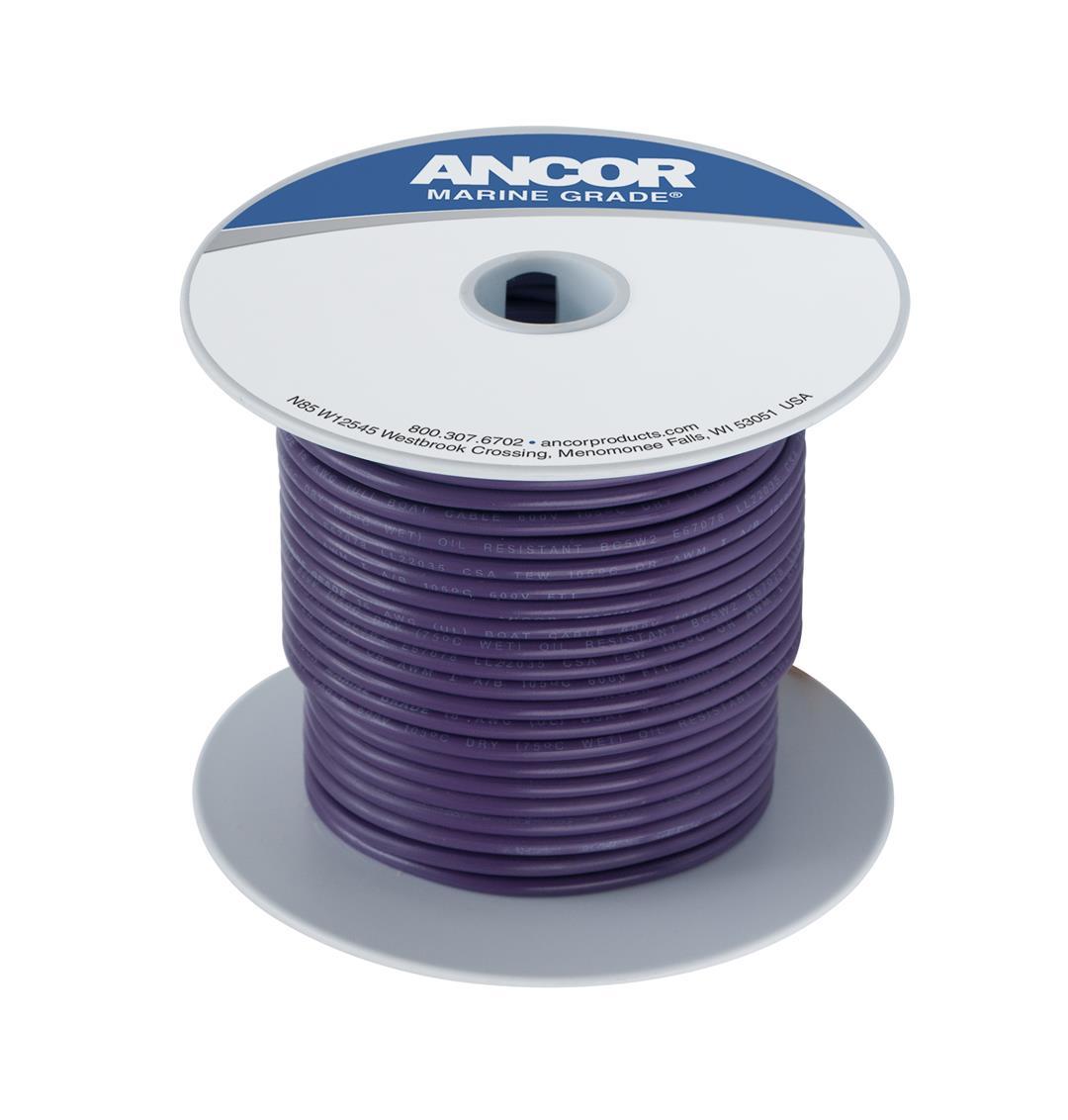 ANCOR 104710 Purple 14AWG Tinned Copper Wire - 100 - The Twister Group Tools product
