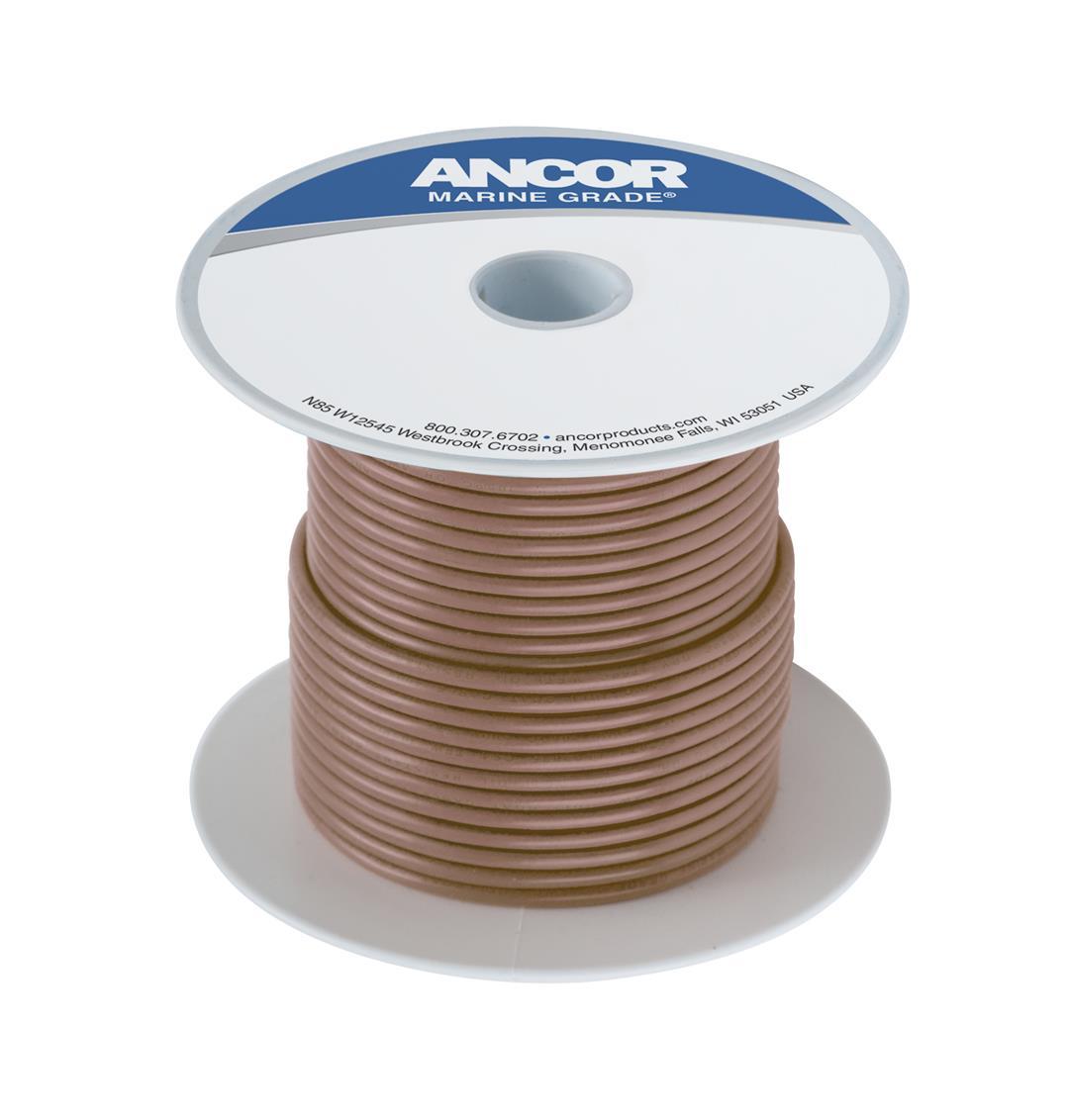 ANCOR 105810 TAN 12 AWG TINNED COPPER WIRE - 100 - The Twister Group Tools product