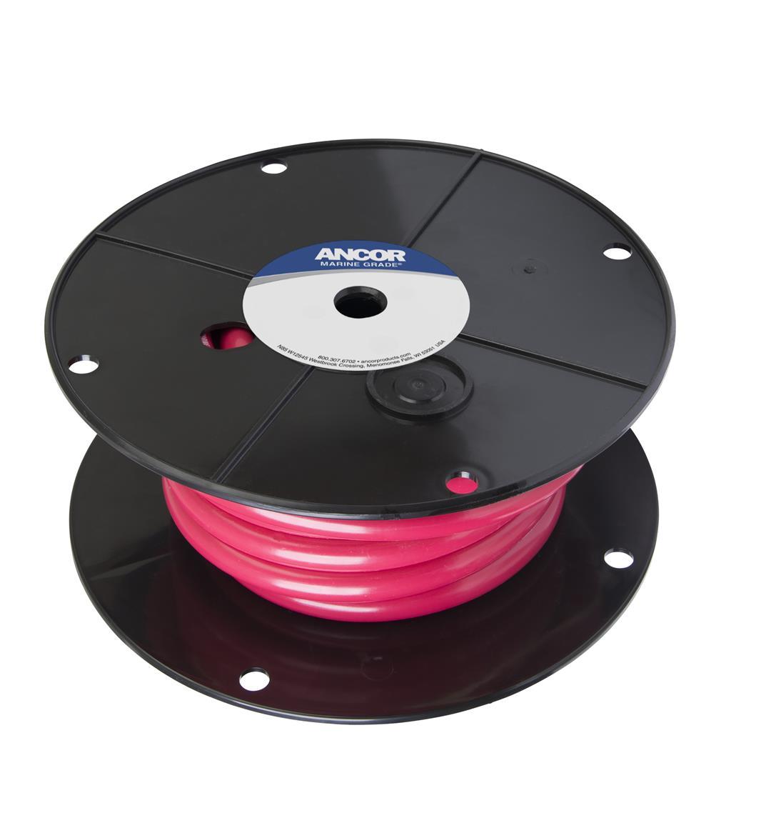 ANCOR 118510 RED 3/0 AWG TINNED COPPER BATTERY CABLE - 100 - The Twister Group Tools product