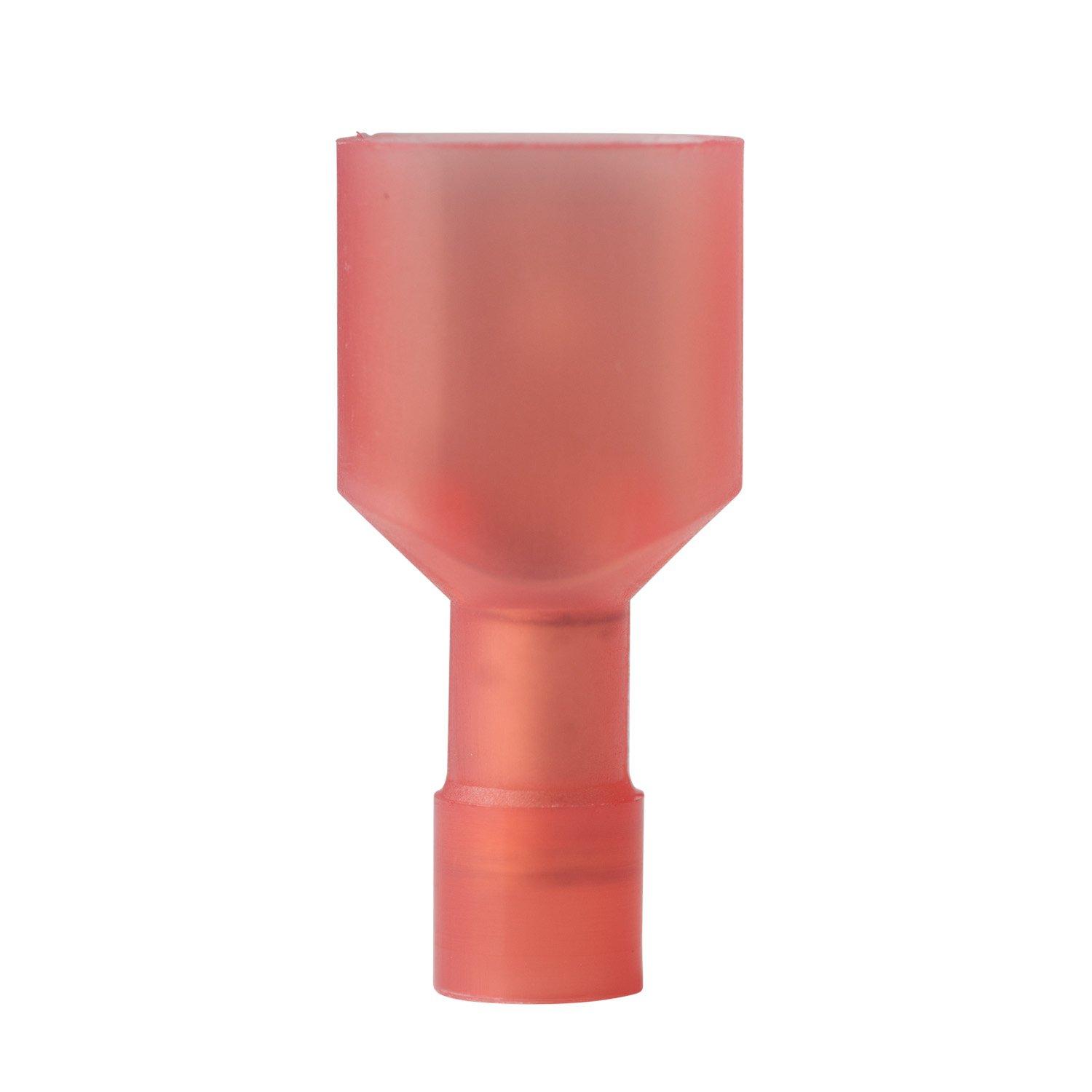 ANCOR 211409 Marine Grade Electrical Nylon Insulated Double Crimp Funnel Entry Fully Insulated Disconnects with Insulation Grip (Male, 22 to 18-Gauge, 25-Pack) - High quality product image showing ANCOR 211409 Marine Grade Electrical Nylon Insulated Double Crimp Funnel Entry Fully Insulated Disconnects with Insulation Grip (Male, 22 to 18-Gauge, 25-Pack) details and features
