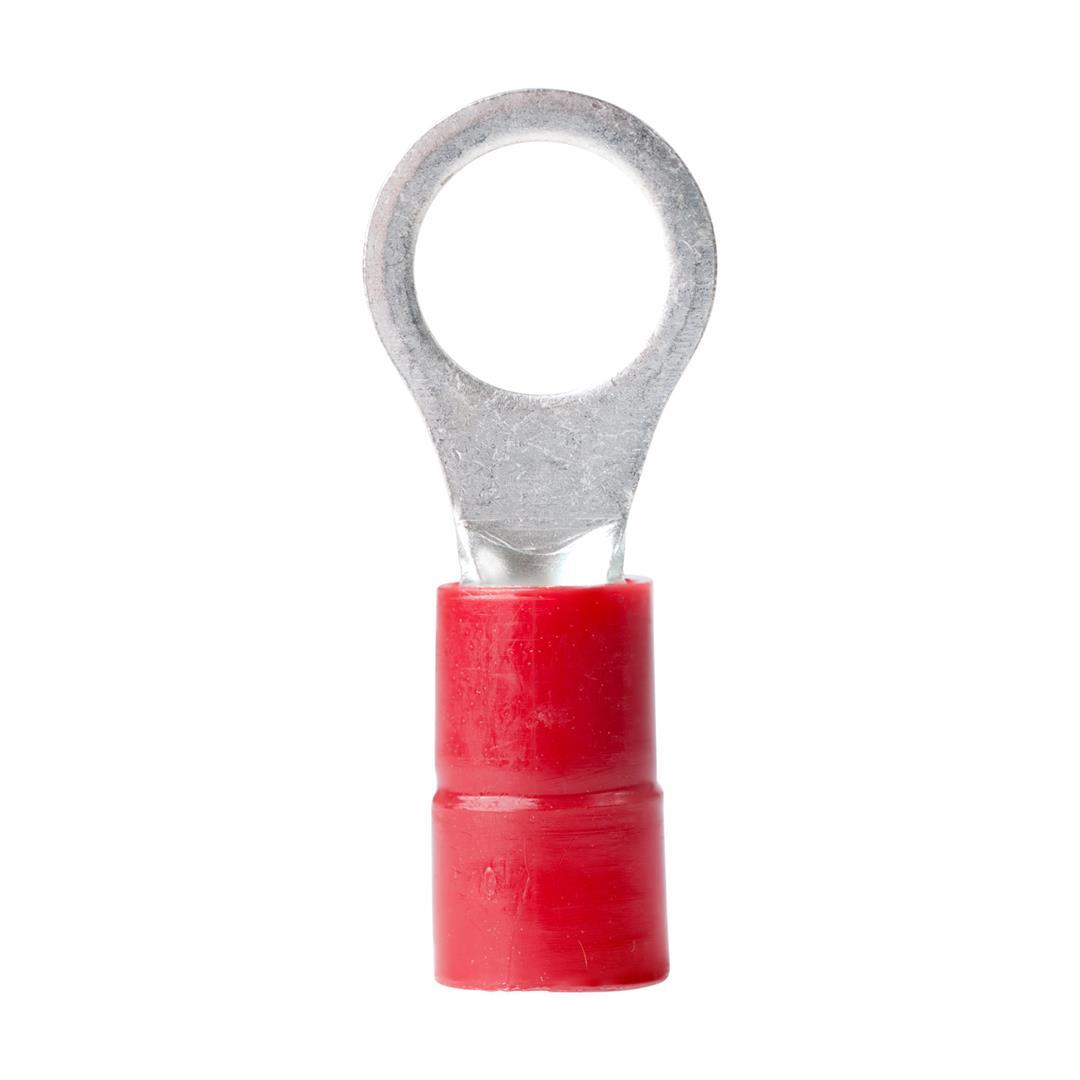 ANCOR 230236 Marine Grade Electrical Nylon Insulated Double Crip Funnel Entry Ring Terminals with Insulation Grip (8-Gauge, Size 3/8 Screw, 2-Pack) - High quality product image showing ANCOR 230236 Marine Grade Electrical Nylon Insulated Double Crip Funnel Entry Ring Terminals with Insulation Grip (8-Gauge, Size 3/8 Screw, 2-Pack) details and features