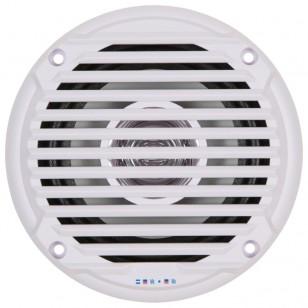 JENSEN MS5006WR Dual Cone Waterproof 5.25 INCH Speaker, White, 30 Watts Max Power Handling, Sensitivity 86dB, Frequency Response 79Hz-20kHz, Nominal Impedance 4 Ohms, 1.5 INCH Mounting Depth, Sold In Pairs - High quality product image showing JENSEN MS5006WR Dual Cone Waterproof 5.25 INCH Speaker, White, 30 Watts Max Power Handling, Sensitivity 86dB, Frequency Response 79Hz-20kHz, Nominal Impedance 4 Ohms, 1.5 INCH Mounting Depth, Sold In Pairs details and features