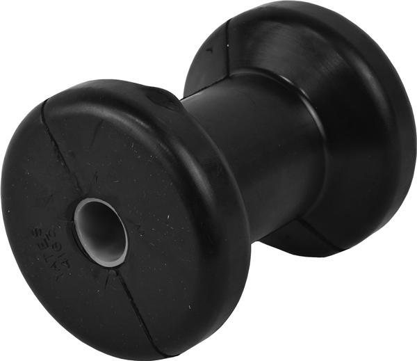 ATTWOOD 112101 11210-1 Boat Trailer Rubber Keel Roller, Black, 4 inches