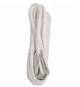 ATTWOOD 117142 11714-2 Hollow Braided Polypropylene Anchor Line 1/4 INCH x 50, White - High quality product image showing ATTWOOD 117142 11714-2 Hollow Braided Polypropylene Anchor Line 1/4 INCH x 50, White details and features
