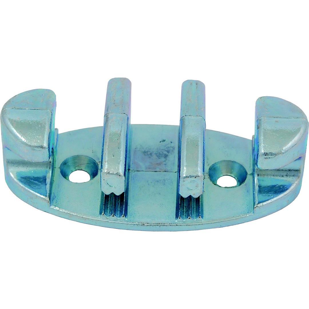 ATTWOOD 119506 Corporation 11950-6 Cleat Zig Zag 3 INCH Zinc Plated Pr,Silver - The Twister Group Tools product