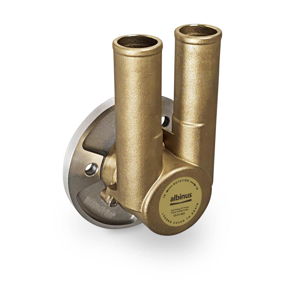 ALBIN 05-01-042 ENGINE COOLING PUMP BELTLESS PULLEY, Crank Shaft Pulley Mounted; Self-Priming FIP Pump; Fits 8.1L/ V8 Volvo Penta Engines - The Twister Group Tools product