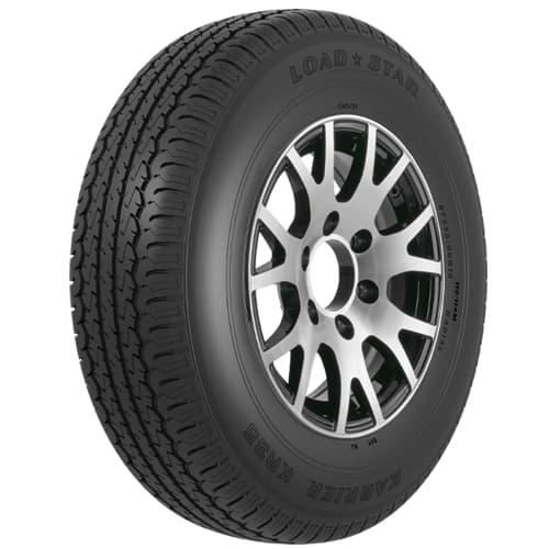AMERICANA 10206 ST185/80R13 KR35/D KARRIER TIR, ST185 x 80R13; Trailer; Radial; Black Sidewall; Tubeless; Non Directional Tread Design; 1 Year Worry-Free Warranty; Load Range D; 1709 Pounds Max Load; 81 MPH Speed Rating; Fits 5.0 Inch Wide Wheels