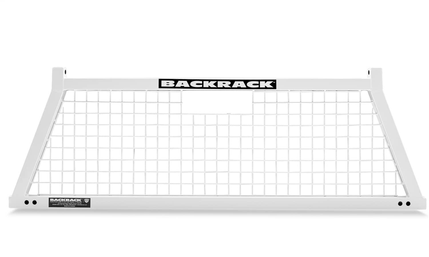 BACKRACK 10800W Safety Rack Frame Only, White Fits 2017-2020 Ford F-250/F-350/F-450/F-550; 2011-2024 Dodge RAM 1500; 2019-2022 Dodge RAM 1500 Classic; 2004-2024 Nissan Titan & Others - High quality product image showing BACKRACK 10800W Safety Rack Frame Only, White Fits 2017-2020 Ford F-250/F-350/F-450/F-550; 2011-2024 Dodge RAM 1500; 2019-2022 Dodge RAM 1500 Classic; 2004-2024 Nissan Titan & Others details and features
