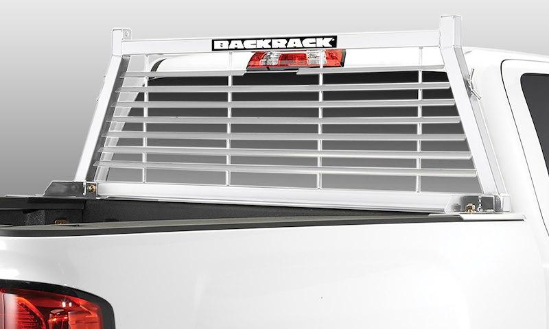 BACKRACK 12800W Safety Rack Frame Only, White Fits 2017-2020 Ford F-250/F-350/F-450 Super Duty; 2002-2024 Dodge RAM 1500/2500/3500; 2017-2020 Ford F-250/F-350/F-450 & Others - High quality product image showing BACKRACK 12800W Safety Rack Frame Only, White Fits 2017-2020 Ford F-250/F-350/F-450 Super Duty; 2002-2024 Dodge RAM 1500/2500/3500; 2017-2020 Ford F-250/F-350/F-450 & Others details and features