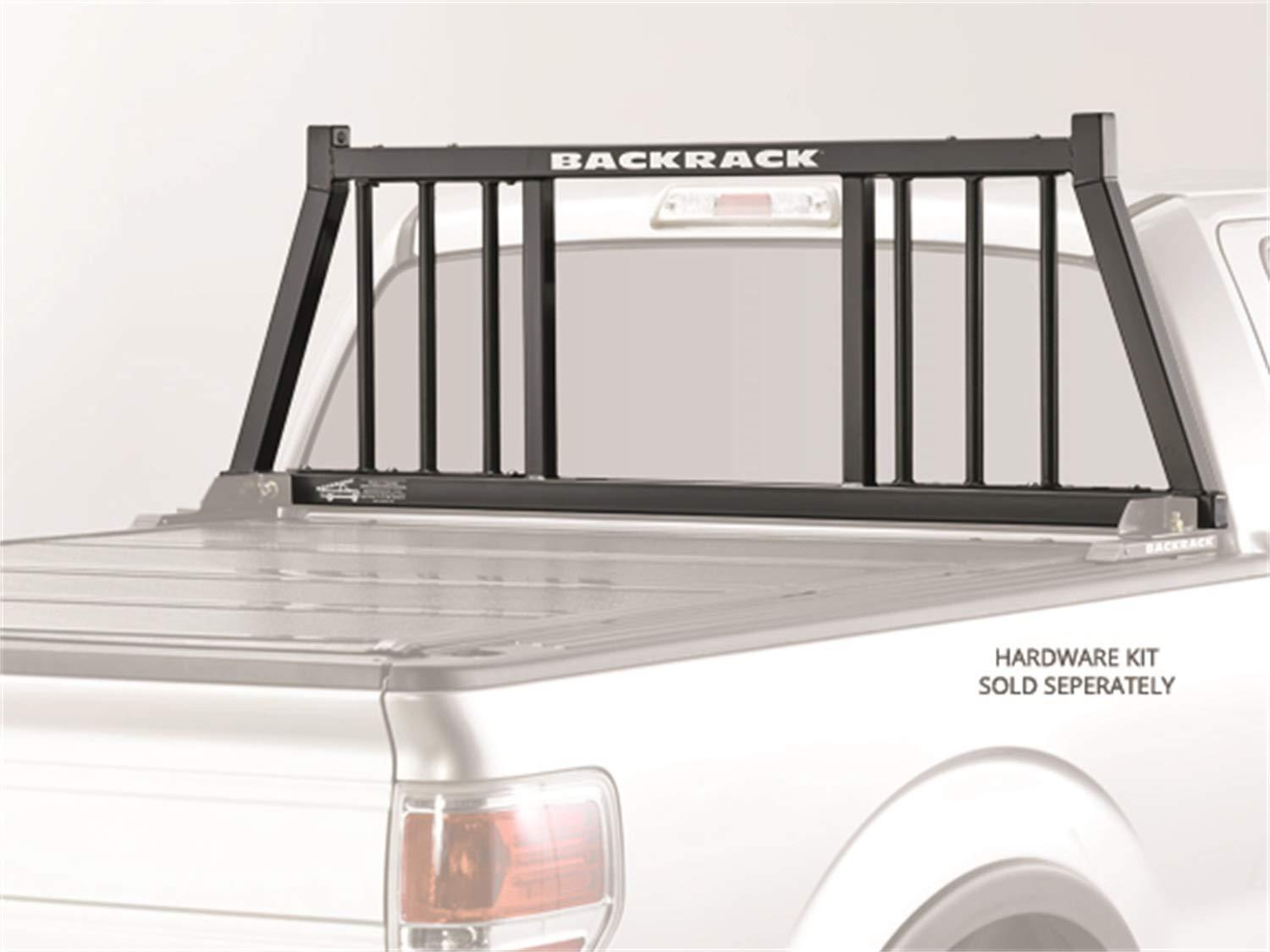 BACKRACK 147TR Three Round Rack Frame Only | Black, No Drill Fits 1999-2024 Ford F-250/F-350/F-450; 2017-2024 Ford F-550 - High quality product image showing BACKRACK 147TR Three Round Rack Frame Only | Black, No Drill Fits 1999-2024 Ford F-250/F-350/F-450; 2017-2024 Ford F-550 details and features