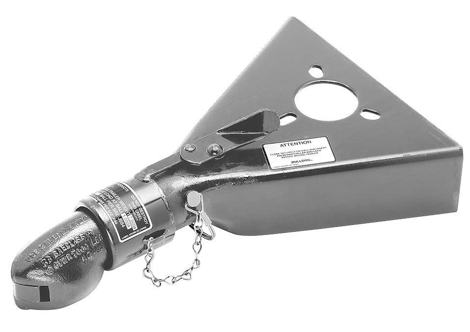 BULLDOG 028287 Trailer Coupler, Class IV, 7, 000 lb - High quality product image showing BULLDOG 028287 Trailer Coupler, Class IV, 7, 000 lb details and features