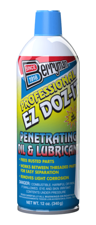 BERRYMAN 1612 Professional EZ Doz-It Penetrating Oil & Lubricant 3-Way Aerosol [Not VOC Compliant in CA], 12-Ounce - The Twister Group Tools product