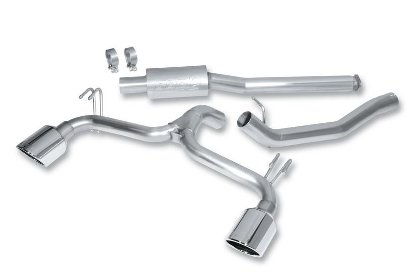 BORLA 140334 Cat-Back Performance Exhaust System for 2009-2017 Mitsubishi Lancer Ralliart 2.0L 4 Cyl. Turbo Automatic Transmission All Wheel Drive 4 Door.