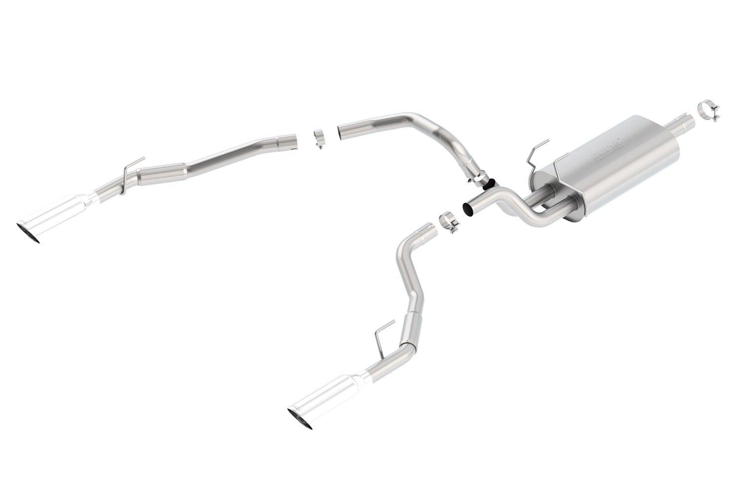BORLA 140552 Cat-Back Exhaust System - High quality product image showing BORLA 140552 Cat-Back Exhaust System details and features
