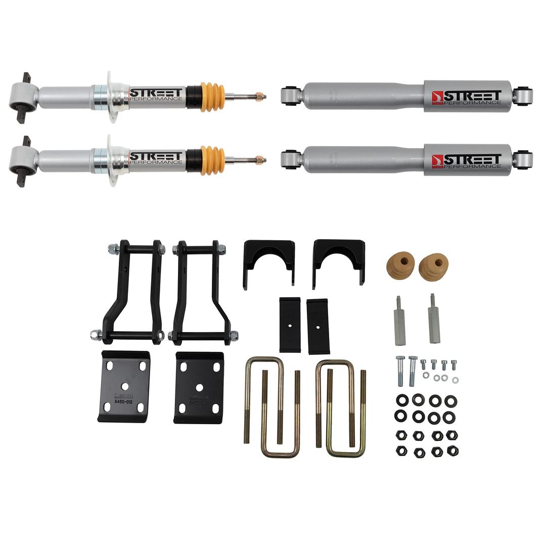 BELLTECH 1044SP Lowering Kit fits 2019+ Ford Ranger 2WD - The Twister Group Tools product