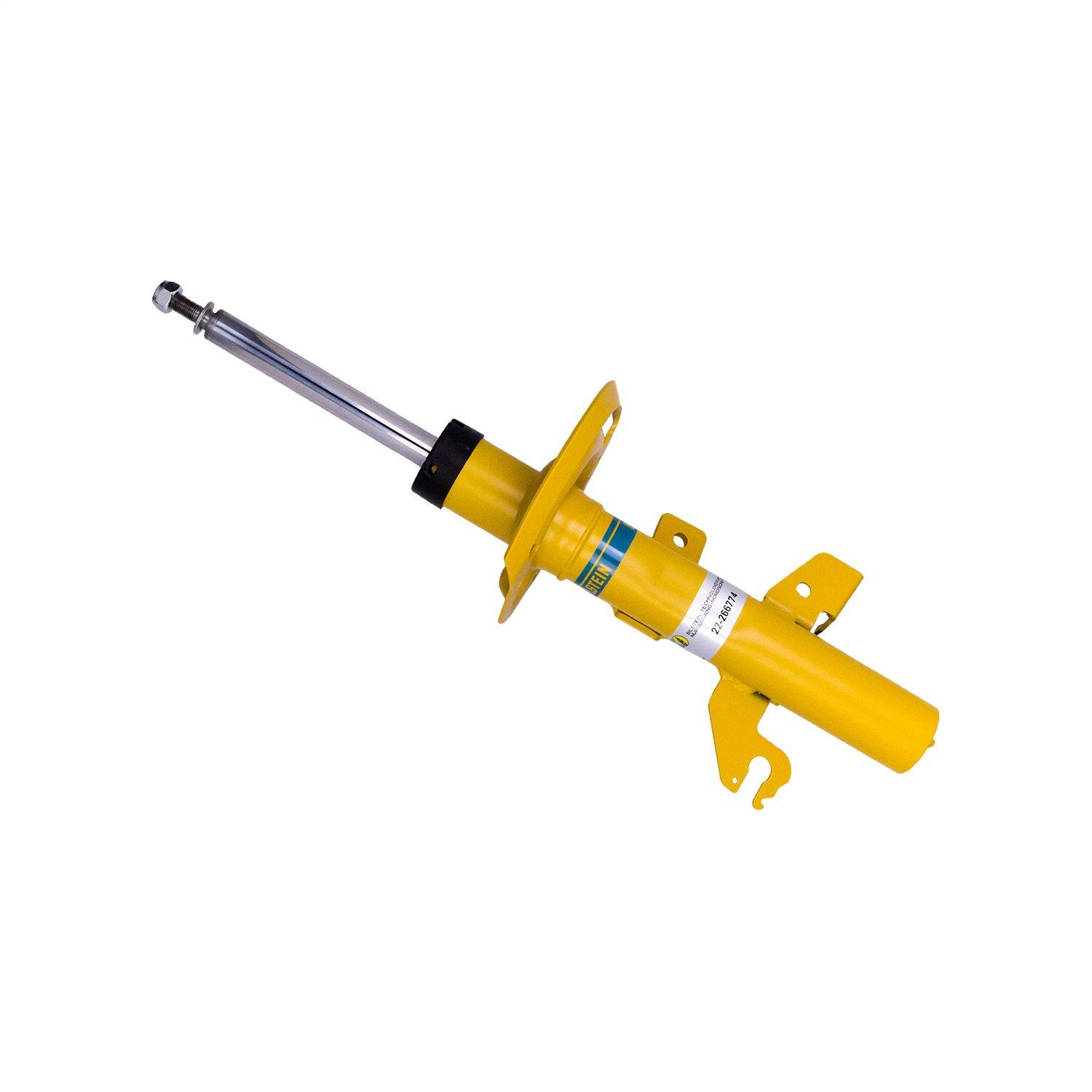 BILSTEIN 22-266774 B6 14-17 Jeep Cherokee Front Left Suspension Strut Assembly w/Active Drive II - High quality product image showing BILSTEIN 22-266774 B6 14-17 Jeep Cherokee Front Left Suspension Strut Assembly w/Active Drive II details and features