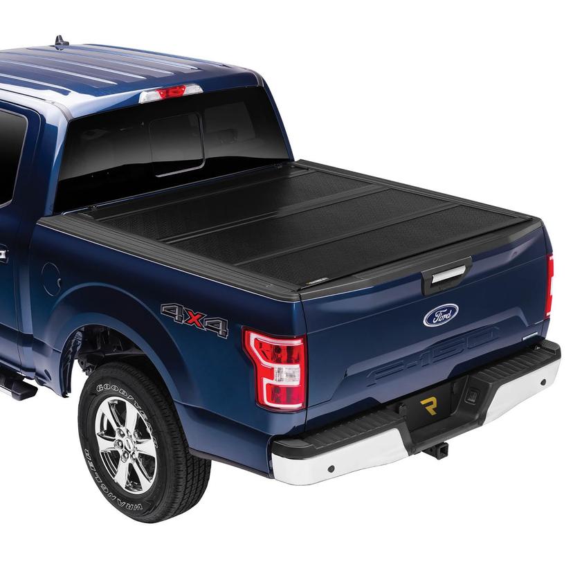 BAK 1126339 Flip FiberMax Hard Folding Truck Bed Tonneau Cover Fits 2021-2024 Ford F-150 (incl. Raptor/Lightning) 5FT 7 INCH Bed (67.1 INCH)