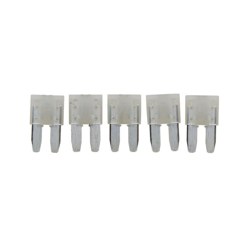 BUSSMANN ATR-25 MICRO II BLADE FUSE- 2 LE, Clear Blade; 2-Leg Micro; ATR; 25 Amp; Pack Of 5 (Case of 5)