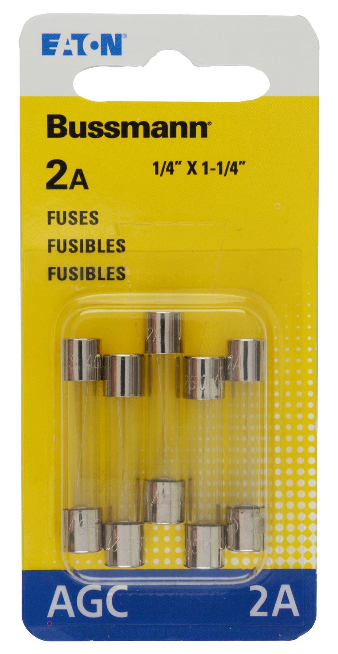 BUSSMANN BPAGC2RP Bussman BP/AGC-2-RP 2 Amp Electronic Glass Fuse - High quality product image showing BUSSMANN BPAGC2RP Bussman BP/AGC-2-RP 2 Amp Electronic Glass Fuse details and features