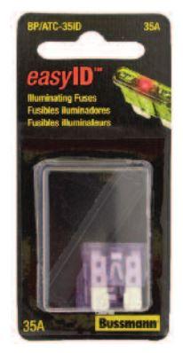 BUSSMANN BPATC30ID Easy ID Illuminating Auto Fuse, 2-Pk., 30A
