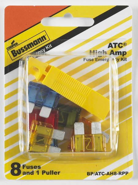 BUSSMANN BPATCAH8RP FUSE EMERGENCY KIT 8PC - High quality product image showing BUSSMANN BPATCAH8RP FUSE EMERGENCY KIT 8PC details and features
