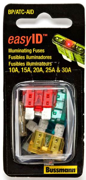 BUSSMANN BPATCAID BP/ATC-AID easyID Fuse Assortment Kit - High quality product image showing BUSSMANN BPATCAID BP/ATC-AID easyID Fuse Assortment Kit details and features
