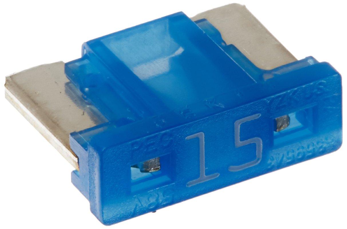 BUSSMANN BP/ATM-15LP-RP 15 Amp Low Profile ATM Blade Fuse, 5 Pack - High quality product image showing BUSSMANN BP/ATM-15LP-RP 15 Amp Low Profile ATM Blade Fuse, 5 Pack details and features