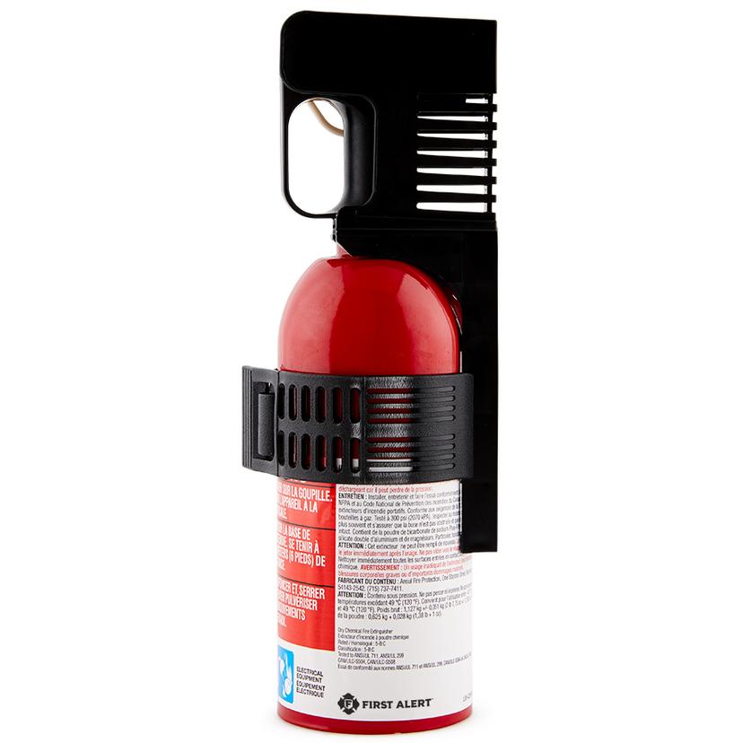 BRK AUTO5 Car Fire Extinguisher, FESA5, UL RATED 5-B:C, Red, 1-Pack