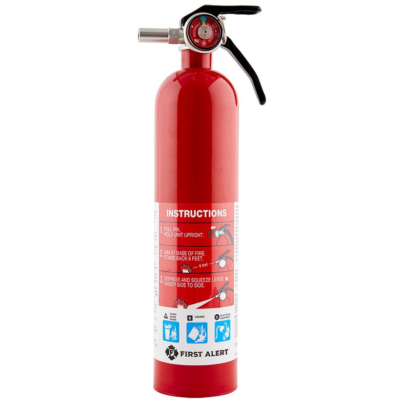 BRK GARAGE10 Fire Extinguisher, Garage Fire Extinguisher, Red, Garage10 FE10GR