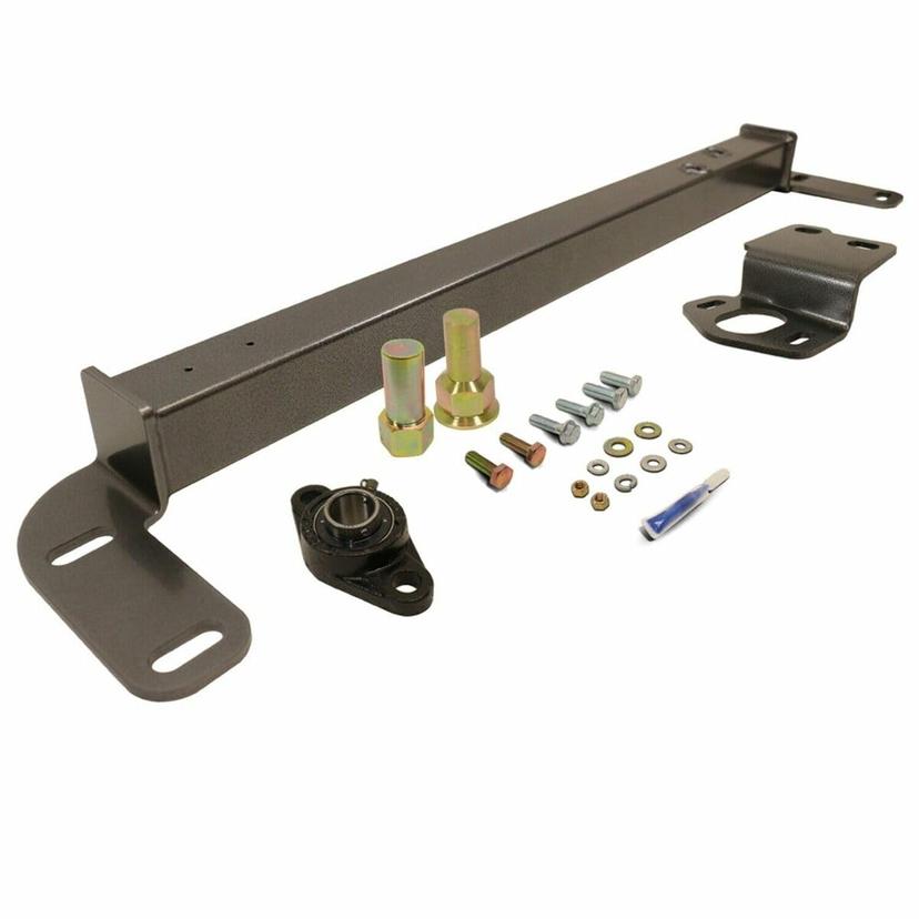 BD DIESEL 1032003 Diesel Steering Stabilizer Bar; Incl. Steering Box Support/Sector Shaft Bolt/Bearing Assy/Hardware/Thread Lock