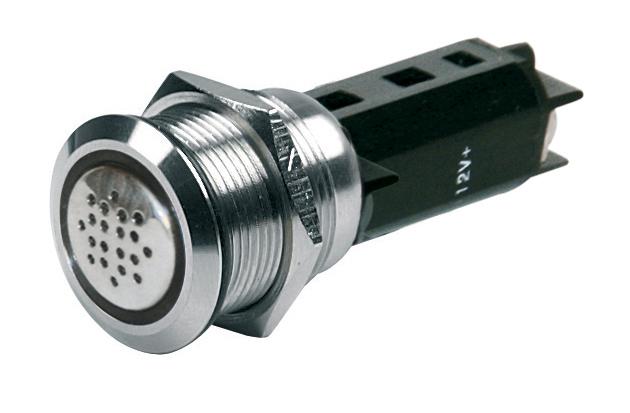 BEP 0511000901 Marinco 12V Buzzer w/Warning Light - Red [80-511-0009-01]
