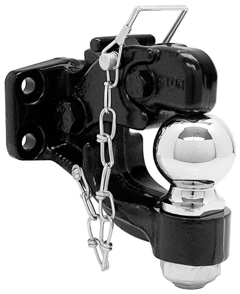 BUYERS PROD 10055 8-Ton Combination Hitch with Mounting Kit, 2-5/16 Inch Ball, Black