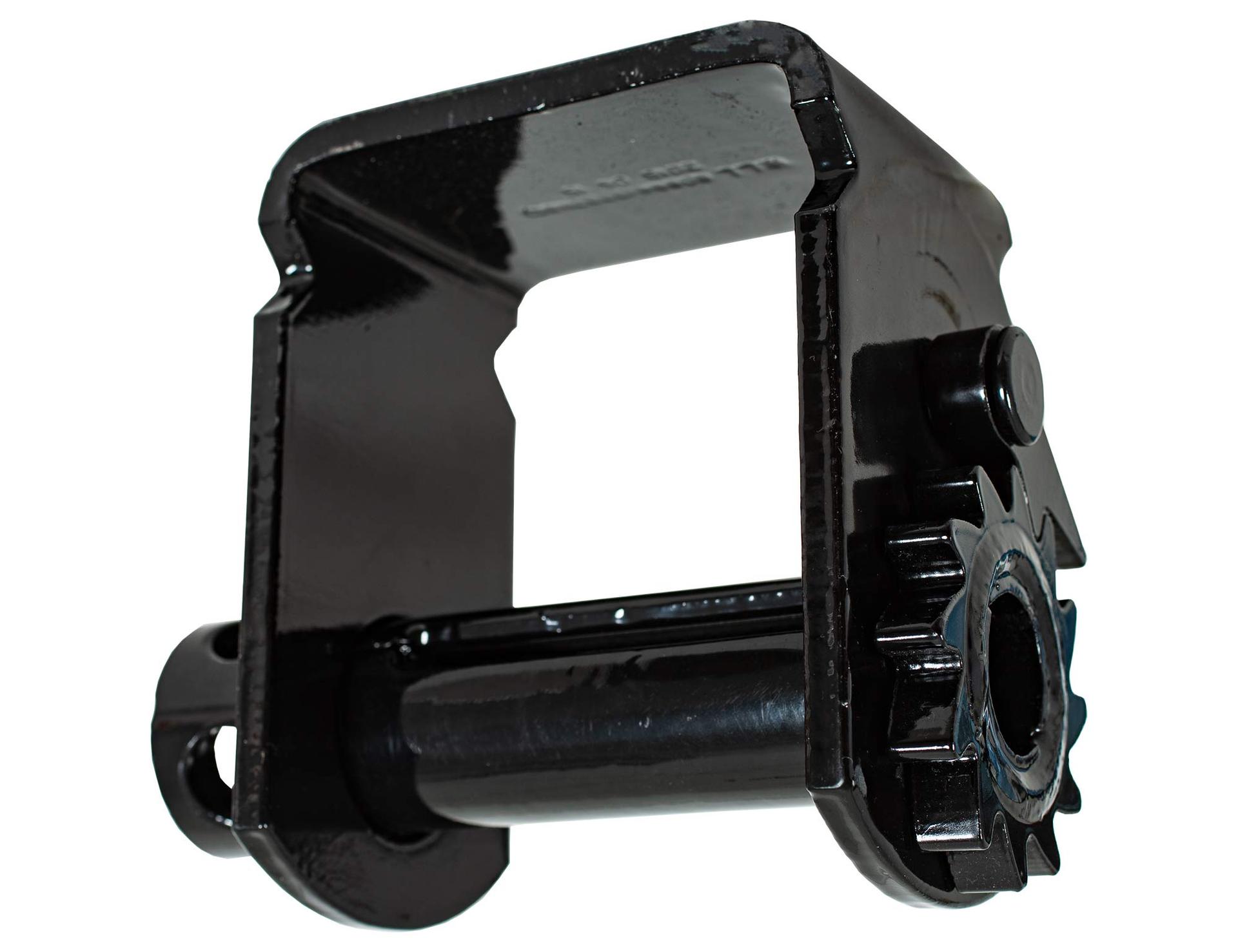 BUYERS PROD 1903030 Sliding Trailer Winch, 7.75 x 4 x 7 Inch, WLL 6,000, Steel w/Black Powdercoat, Works w/ Standard Sliding Winch Tracks, For Use w/ 4 Inch Straps, Trailer Cargo Control - High quality product image showing BUYERS PROD 1903030 Sliding Trailer Winch, 7.75 x 4 x 7 Inch, WLL 6,000, Steel w/Black Powdercoat, Works w/ Standard Sliding Winch Tracks, For Use w/ 4 Inch Straps, Trailer Cargo Control details and features