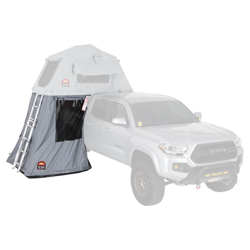 BODY ARMOR 20015 Tent Annex; Sky Ridge Pike 2; For Use With Body Armor Tent; Attaches To Tent Using Zippers; Polyester; Grey/ Black