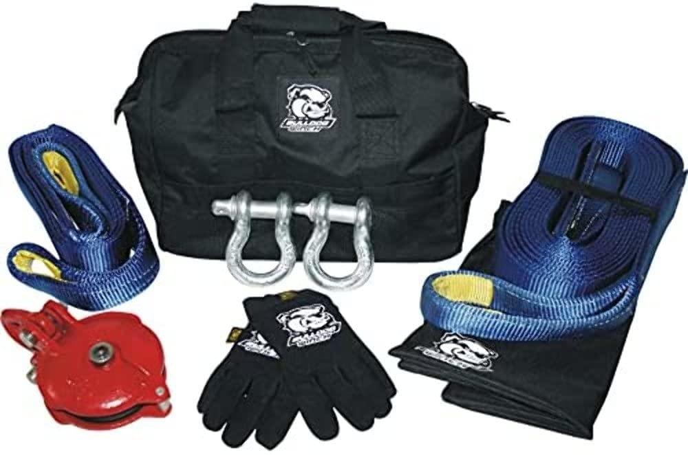 BULLDOG WINCH 20074 WLL Rigging Kit - 8 Piece - 9000 lbs. Load Capacity - The Twister Group Tools product