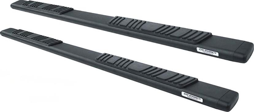 BIG COUNTRY 395870 WIDESIDER Sidebar (Multi-fit 5 INCH - Textured Black - 87 INCH Long - 5 INCH Platinum Low Profile)