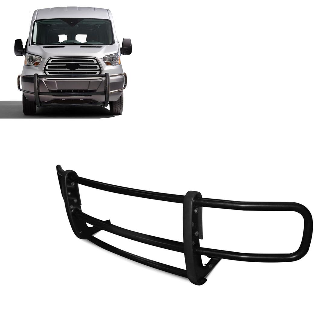 BLACK HORSE 17FT20MA SPARTAN Grille brush Bumper Guard Modular Black Compatible with 2020-2024 Ford Transit-150/Ford Transit-250/Ford Transit-350 2WD Full Size - The Twister Group Tools product