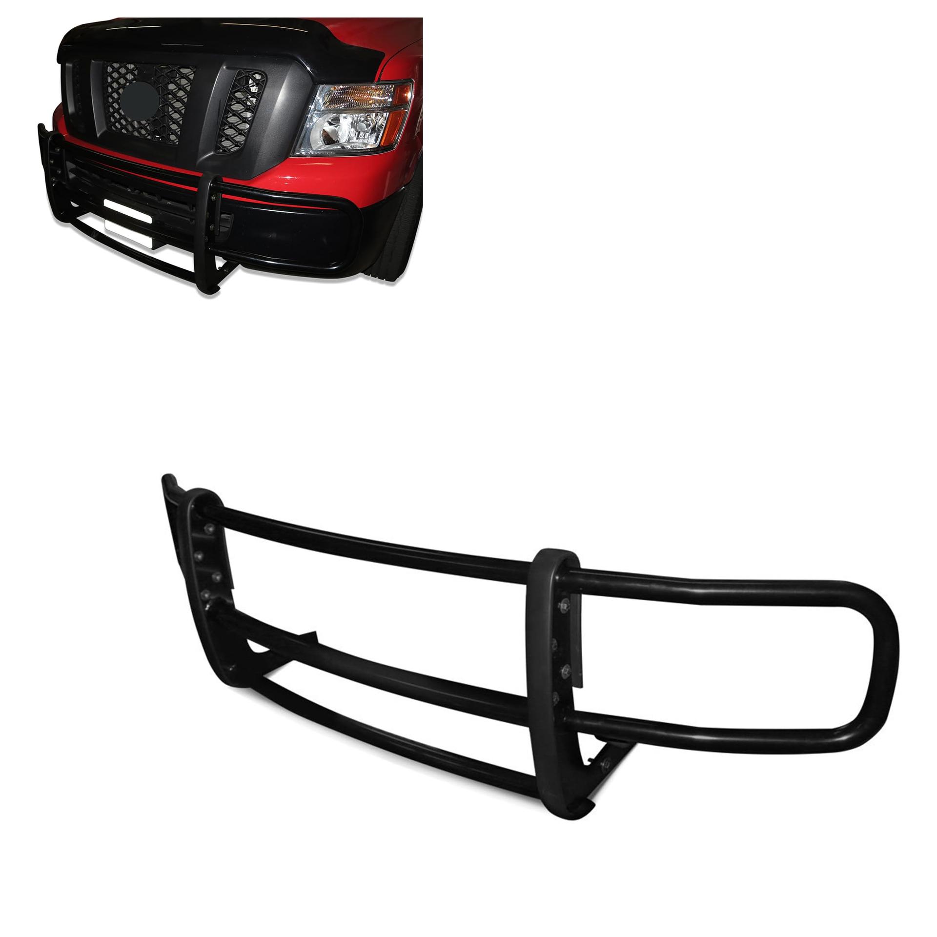 BLACK HORSE 17NINVMA SPARTAN Grille brush Bumper Guard Modular Black Compatible with 2012-2023 Nissan NV1500|2012-2023 Nissan NV2500|2012-2023 Nissan NV3500 - High quality product image showing BLACK HORSE 17NINVMA SPARTAN Grille brush Bumper Guard Modular Black Compatible with 2012-2023 Nissan NV1500|2012-2023 Nissan NV2500|2012-2023 Nissan NV3500 details and features