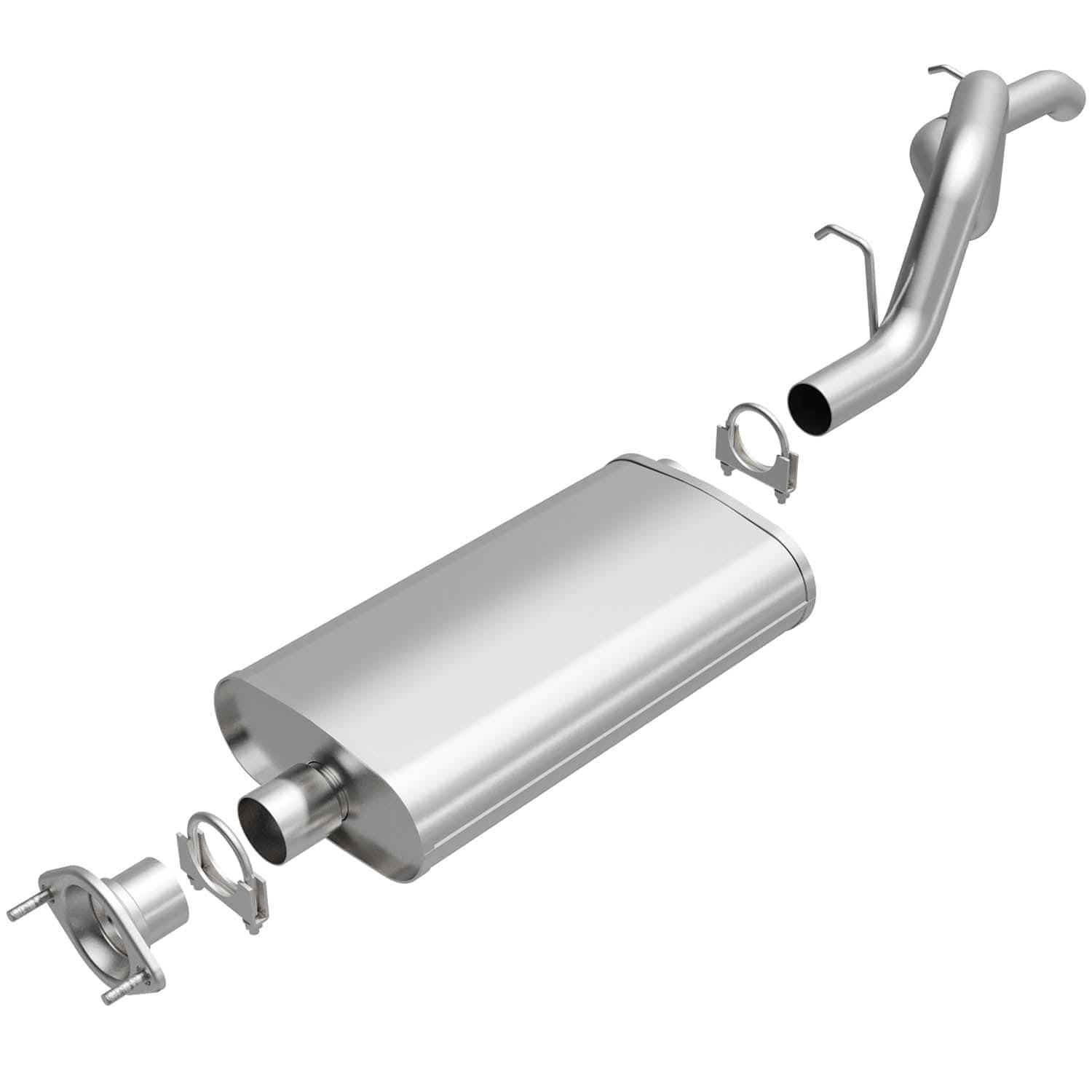 BRE EXHAUST 106-0002 Direct-Fit Replacement Exhaust System For 1997-2006 Jeep Wrangler - High quality product image showing BRE EXHAUST 106-0002 Direct-Fit Replacement Exhaust System For 1997-2006 Jeep Wrangler details and features