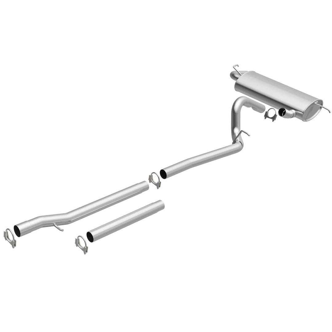 BRE EXHAUST 106-0045 Direct-Fit Replacement Exhaust System For 2007-2011 Jeep Wrangler 3.8L - The Twister Group Tools product