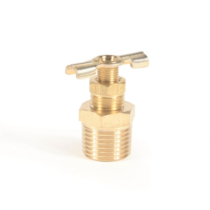 CAMCO 11703 ½ INCH RV Water Heater Replacement Drain Valve - Replace Your RV Water Heater Drain Valve | Simple and Easy Installation | Durable Brass Construction