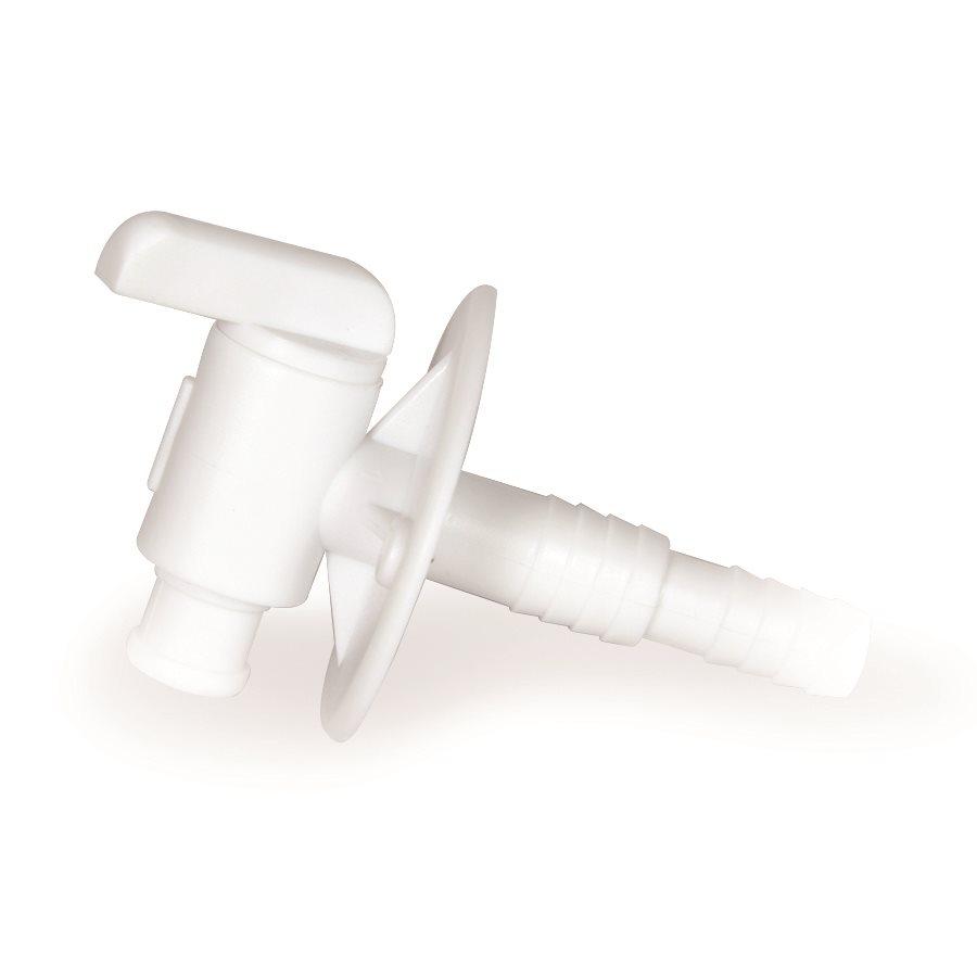 CAMCO 22223 RV Water Tank Drain Valve | Features a Durable Plastic Construction, Comes with a Flange, and is Used with 3/4-Inch or 1/2-Inch Vinyl Tubing - High quality product image showing CAMCO 22223 RV Water Tank Drain Valve | Features a Durable Plastic Construction, Comes with a Flange, and is Used with 3/4-Inch or 1/2-Inch Vinyl Tubing details and features