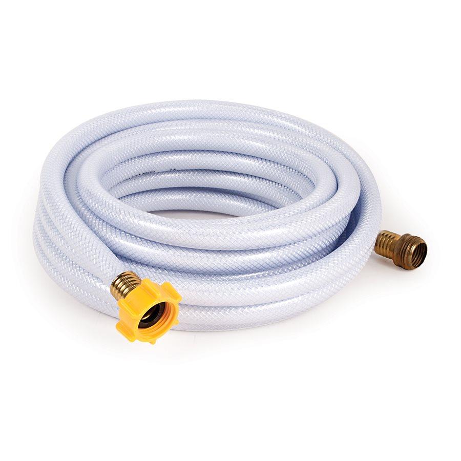 CAMCO 22733 25ft TastePURE Drinking Water Hose - Lead and BPA Free, Reinforced for Maximum Kink Resistance 1/2 INCHInner Diameter, White - The Twister Group Tools product